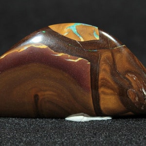 Opale Boulder Naturelle MATRIX DESIGN 3.30 Carats - Pièce Rare Et Polie - Australie - Neuf Avec étiquettes