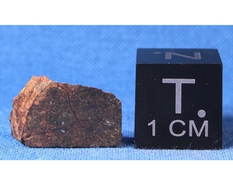 1.18 gram Brownfield Meteorite Slice - Chondrite H3.7 - Found 1937 in Texas