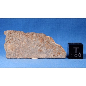 5.4 Gramm Al Haggounia 001 Meteorit Scheibe - EL Melt Rock