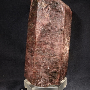 Cristal de fluorapatita de 12,1 cm, propiedad de Miller, condado de Renfrew, Ontario, Canadá