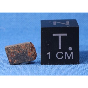 0.25 gram el arouss (unclassified) Slice Impact Melt Meteorite  - L-imp - Sahara