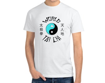 World Tai Chi T-Shirt - Unisex White - Men and Women