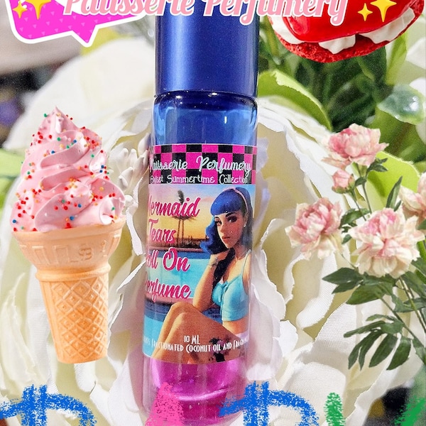 Mermaid Tears (Cry Baby Type) Perfume- Strawberry, Milk, Powder, Fruit, Caramel, Wood- Customer Favorite!- Free 2 ML With Purchase!