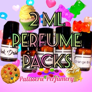 2 ML Packs Sale!- You PICK 190+ Delicious Scents- Cruelty Free- VEGAN