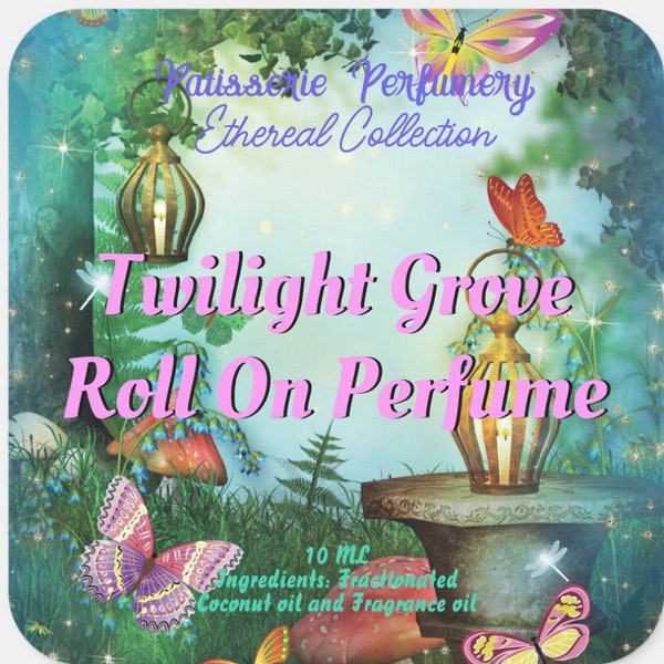 Twilight Grove Perfume- Green Leaves, Citrus, Peach, Bamboo, Amber- Free 2 ML With Purchase!