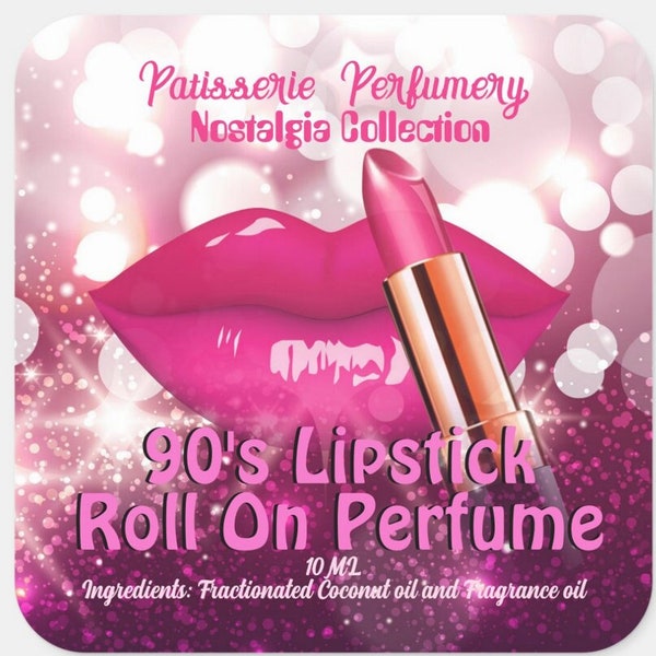 90's Lipstick (Black Raspberry Vanilla Type) Perfume- 90's Lipstick, Make Up, Mall Memories, 1990's Nostalgia- Free 2 ML With Purchase!