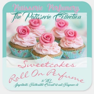 Sweetcakes Perfume- Rose Buttercream, Marzipan Rosettes- Customer Favorite!- Free 2 ML With Purchase!
