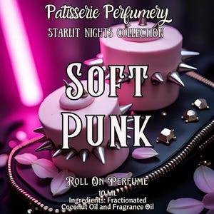 10 ML Soft Punk Perfume Oil- Marshmallow, Magnolia, Vanilla Musk, Sandalwood, Palo Santo • Premium Artisan Scents • Made Fresh