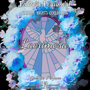 Lacrimosa Perfume Oil- Honey, Orris, Jasmine, Milk, Heliotropin, Tonka, Vanilla • Premium Artisan Scents • Made Fresh