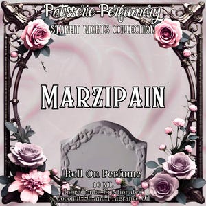 10 ML Marzipain Perfume Oil- Vanilla, Nougat, Almond, Cinnamon, Benzoin, Tonka • Premium Artisan Scents • Made Fresh