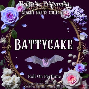 10 ML Battycake Perfume Oil- Cotton Candy, Toasted Marshmallow, Vanilla Cake Batter, Clove, Musk • Premium Artisan Scents • Made Fresh