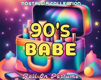 10 ML 90&#39;s Babe Perfume Oil- Scented Lip Gloss, Caboodles, Summer Memories- Childhood Nostalgia  • Premium Artisan Scents • Made Fresh