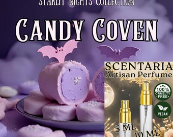 Candy Coven Perfume Spray: Cotton Candy, Blackberry, Rose, Tonka, Vanilla, Musk - Vegan