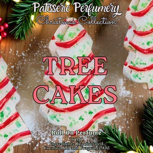 10 ML Tree Cakes Perfume Oil- Almond, Vanilla Bean, Buttercream, Milk, Moist Vanilla Cake • Premium Artisan Scents • Made Fresh