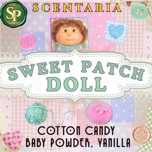 Sweet Patch Doll Perfume • Cotton Candy, Baby Powder, Vanilla, Musk