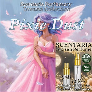 Pixie Dust Perfume Spray: Cotton Candy, Berry, Jasmine, Vanilla, Amber - Vegan, Made-To-Order