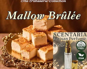 Mallow Brulee Perfume Spray: Creamy Marshmallow, Torched Marshmallow, Caramel 8 ML