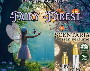 Fairy Forest Perfume Spray: Ozone, Plum, Marshmallow, Amber, Cardamom, Woods - Made-To-Order