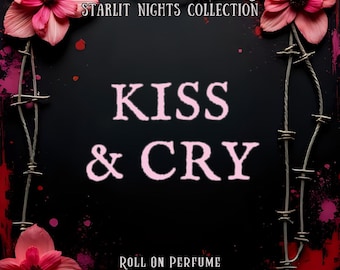 10 ML  Kiss & Cry Perfume Oil- Strawberry, Milk, Powder, Lipstick, Caramel, Woods • Premium Artisan Scents • Made Fresh