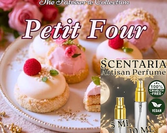 Petit Four Perfume Spray: Raspberry, Sweet Cream, Almond, Vanilla, Cake - Vegan, Made-To-Order