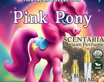 Pink Pony Parfümzerstäuber: Cotton Candy Milkshake Pony - Vegan, auf Bestellung