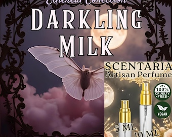 Darkling Milk Parfüm Spray: Weiße Schokolade, Palo Santo, Karamell, Amber - Vegan, Made-To-Order