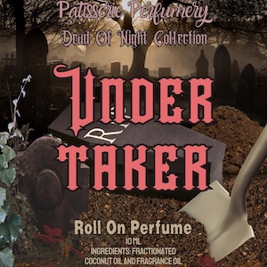 10 ML Undertaker Perfume Oil- Petrichor, Grave Dirt, Whiskey, Coffin, Cemetery • Premium Artisan Scents • Made Fresh
