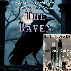 The Raven Artisan Perfume: Blackberry, Vanilla, Amber, Maple Rum (Roll On Or Spray)