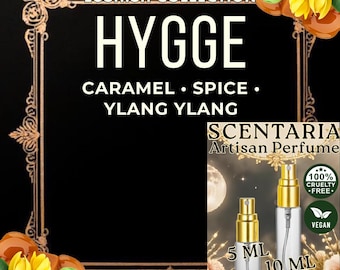 Hygge Perfume Spray: Creamy Caramel • Spice • Lush Ylang Ylang – Vegan, Made-To-Order