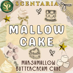 Mallow Cake Perfume • Marshmallow, Vanilla Cake, Whipped Cream