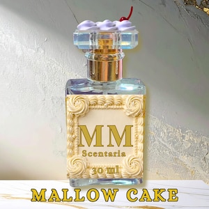 Mallow Cake • Gourmand Fragrance • Marshmallow, Buttercream, Cake • Scentaria Patisserie Collection