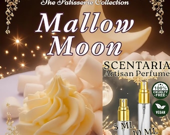 Mallow Moon Perfume Spray: Marshmallow, Milk, White Chocolate, Vanilla Bean - Vegan, Made-To-Order