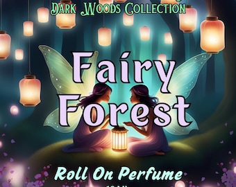 10 ML Fairy Forest Perfume Oil- Plum, Ozone, Marshmallow, Amber, Cardamom, Woods • Premium Artisan Scents • Made Fresh