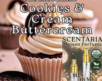 Cookies & Cream Buttercreme Parfümzerstäuber: Cookie Vanilla Buttercreme - Vegan, Made-To-Order