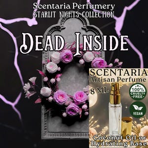 Dead Inside Perfume Spray: Tea, Honey, Orris, Rose, Musk, Palo-Santo - Made-To-Order 8 ML Bild 1
