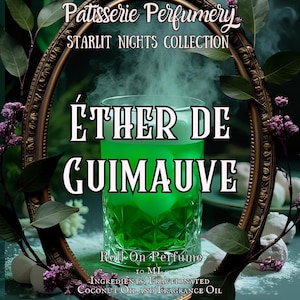 Éther de Guimauve Perfume Oil- Absinthe, Honey, Orris, Marshmallow, Spice • Premium Artisan Scents • Made Fresh