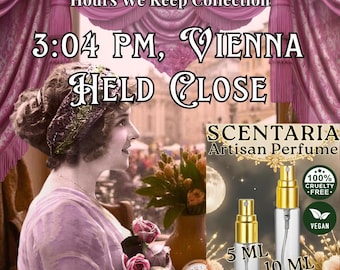 3:04 PM, Vienna Held Close Perfume Spray; Magnolia, Marshmallow Cream, Tea, Sandalwood - Vegan