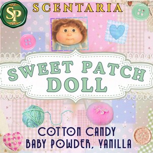 Sweet Patch Doll Perfume • Cotton Candy, Baby Powder, Vanilla, Musk