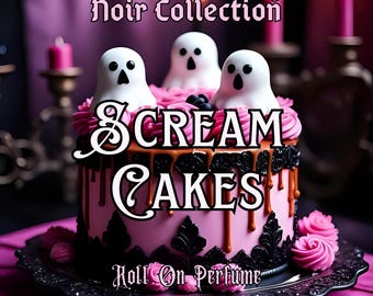 10 ML Scream Cakes Perfume Oil- Marzipan, Marshmallow, Brown Sugar, Vanilla, Caramel • Premium Artisan Scents • Made Fresh