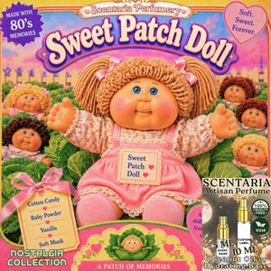 Sweet Patch Doll Perfume Spray: Nostalgic 80's Cabbage Kids Baby Doll - Vegan, Made-To-Order
