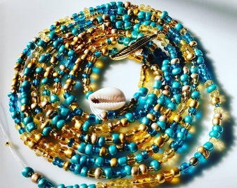 Dayo // African WaistBeads // Belly Chain // Goddess Beads // Handmade Waistbeads