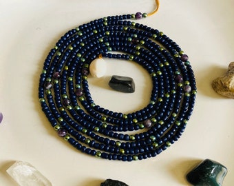 Dúdúyemí // Waistbeads // Crystals // Goddess Beads // African WaistBeads // Belly Chains