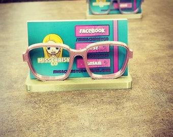 Eyeglass Business Card Holder 3D printed 51-61