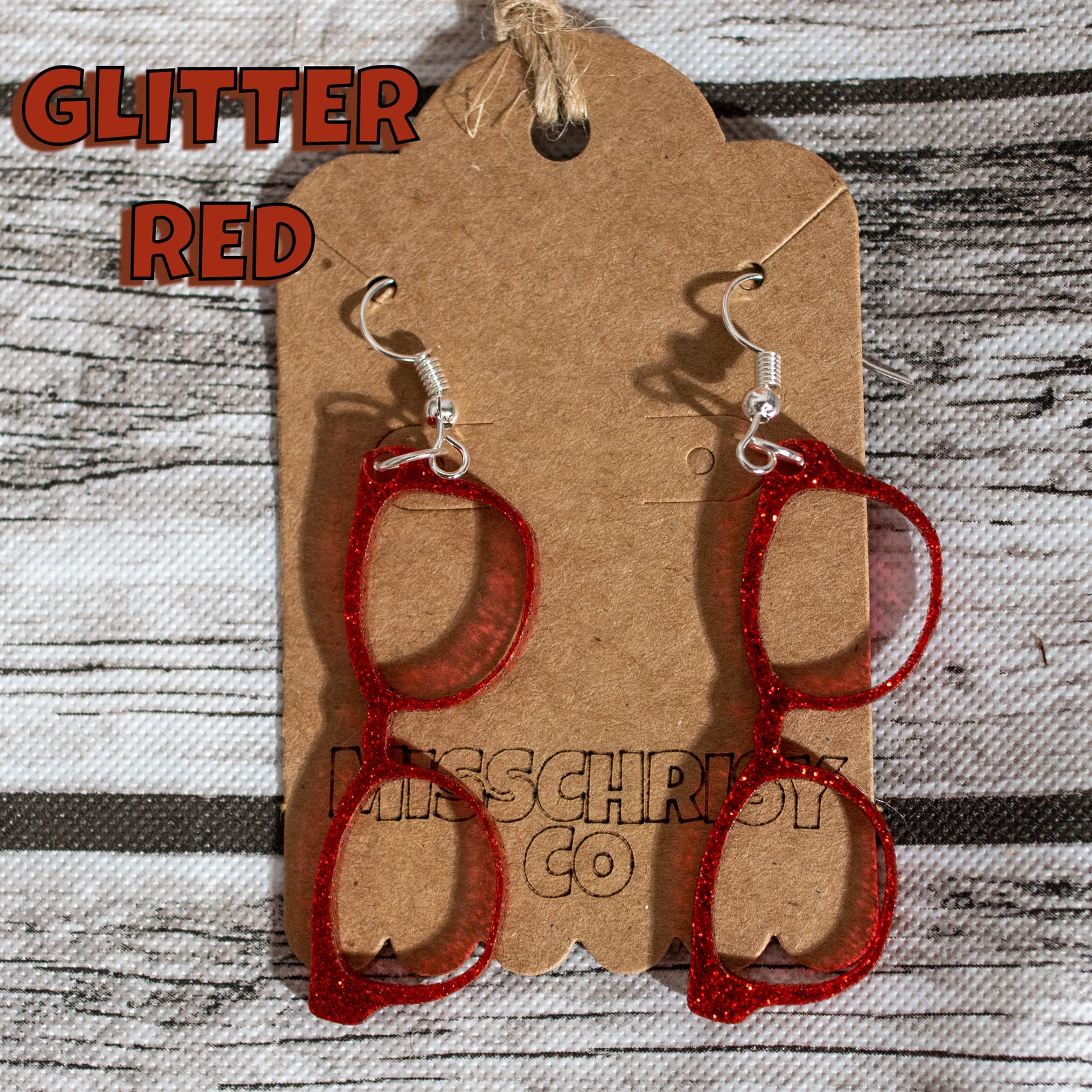 Eyeglass Earrings Acrylic Limited Edition Cat Eye and Basic in Etsy