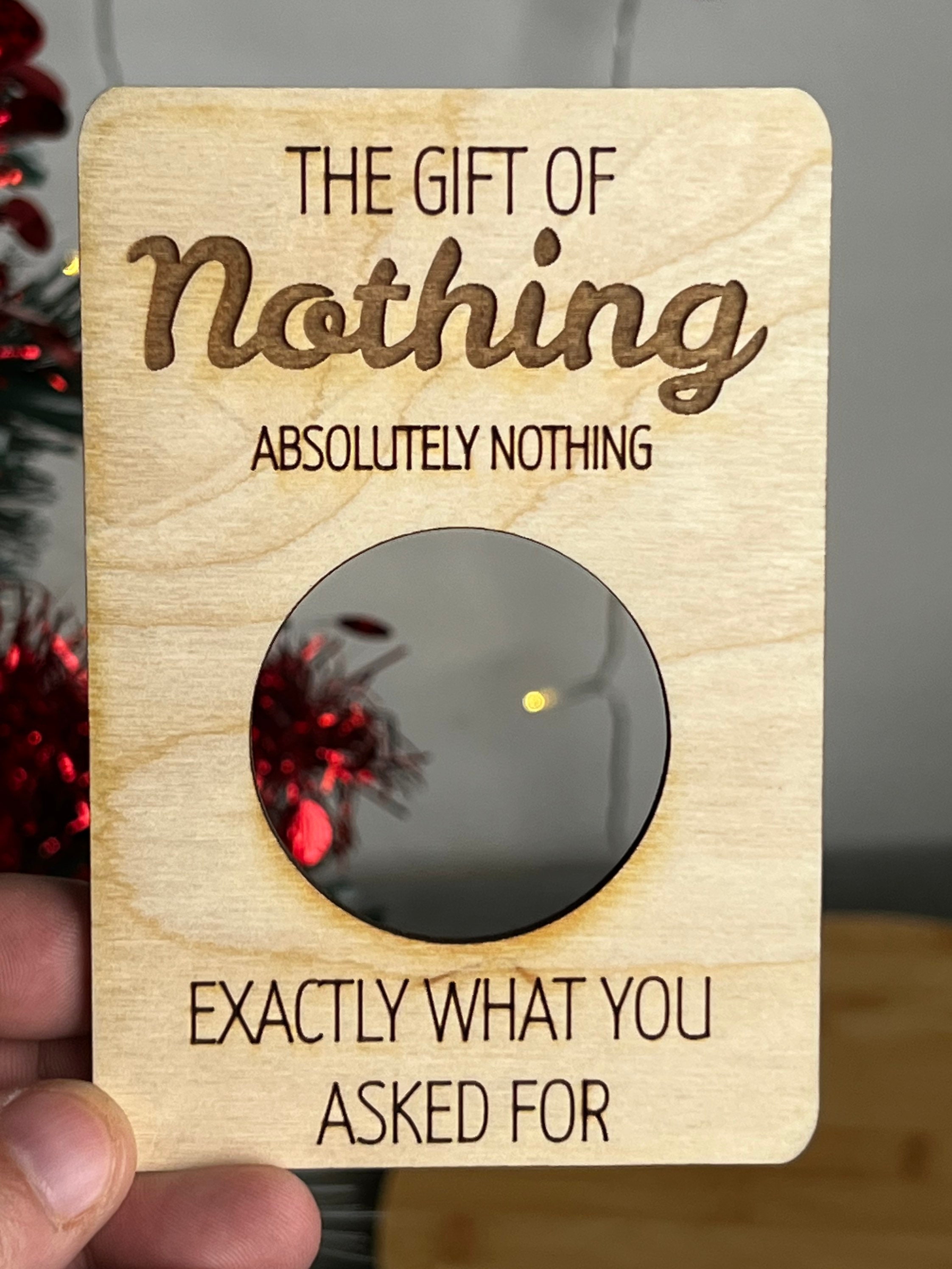 Gift of Nothing -  UK