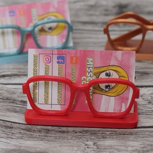 Eyeglass Business Card Holder 3D printed 111-119