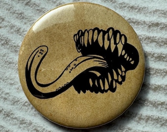 Rollenspiel Fantasy Rollenspiel Mimic Mund 7,5 cm Button