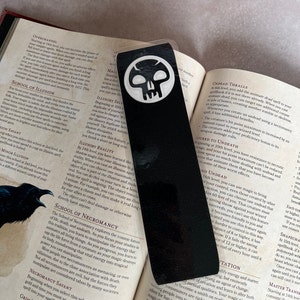 Magic the Gathering MTG Bookmark Swamp Black Laminated Basic Land