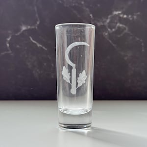 RPG Fantasy Roleplay Game Druid 2oz Shot Glass  Classes Tabletop Gaming