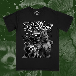 Tree and Rocket Tee